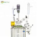 50L Explosion-Proof Chemical Equipment glass reactor with machineal seal